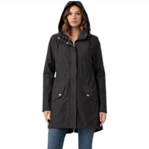 Black Hooded Jacket, M